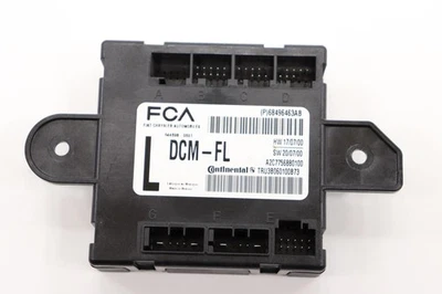 Chrysler Voyager 2021 módulo de control de puerta del lado del conductor delantero izquierdo OEM 68496463AB Foto 1 de 4