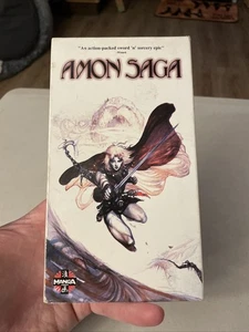 Amon Saga VHS Manga Video 2001 English Version - Imagen 1 de 10
