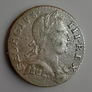 George II,  1/2 Penny 1774,, Evasion Not Regal - Picture 1 of 2