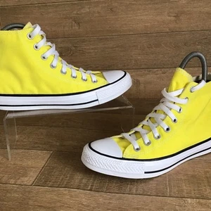 Converse All Star Chuck Taylor Men's 6.5 - Women's 8.5 High Top Yellow EU 39.5 - Picture 1 of 13