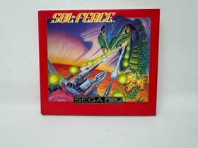 Sol-Feace (Sega CD, 1992) Clean Video Game Shooter