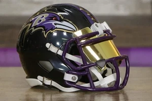 Baltimore Ravens Riddell Speed Mini Helmet - GG Edition 01043 - Picture 1 of 7