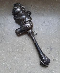 Vintage 925 Silver Baby Rattle Shaped Like a Bear – 26g - Bild 1 von 6