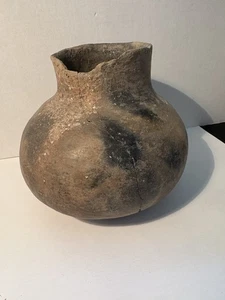 ADENA HOPEWELL INDIAN CLAY POT OHIO VALLEY MISSISSIPPI RIVER VALLEY ESTATE FIND - Picture 1 of 11