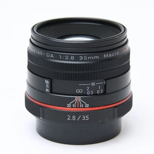 PENTAX HD DA35mm F/2.8 Macro Limited Black #482 - Picture 1 of 12