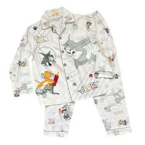 Vintage Tom & Jerry Pajama Shirt Bottom Set size 14 - Picture 1 of 9