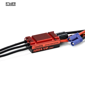 Freewing 120A V2 ESC Brushless Speed Control 3-8S Input Reverse Brake Function - Picture 1 of 2