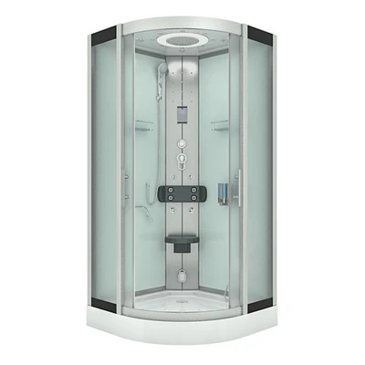 AcquaVapore Duschkabine Dusche D58-20M0 Komplettdusche Fertigdusche 100x100 cm - Bild 1 von 4