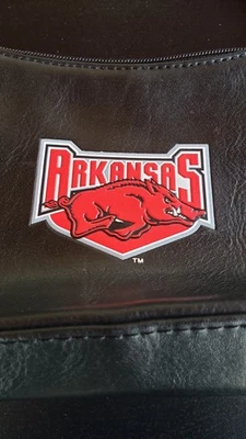 Bolso de mano de cuero Arkansas Razorbacks Foto 1 de 4