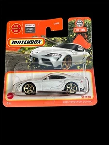 Toyota GR Supra Gold Wheels 2023 #39 New in Package Short Card - Picture 1 of 4
