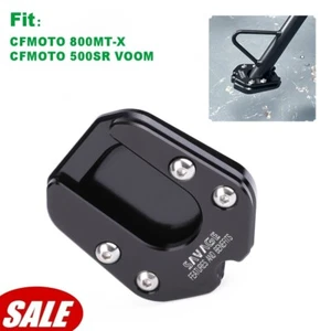 For 24-25 CFMOTO 800MT-X 500SR VOOM Kick Center Stand Side Stand Extension Plate - Picture 1 of 22