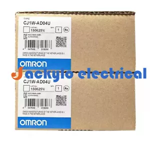 CJ1W-AD04U 1 Stück Neu Original Omron CJ1WAD04U Schneller Versand - Bild 1 von 2