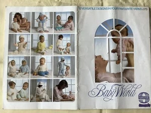 SIrdar Snuggly Baby World knitting & crochet pattern book L173. 12 baby designs - Picture 1 of 16