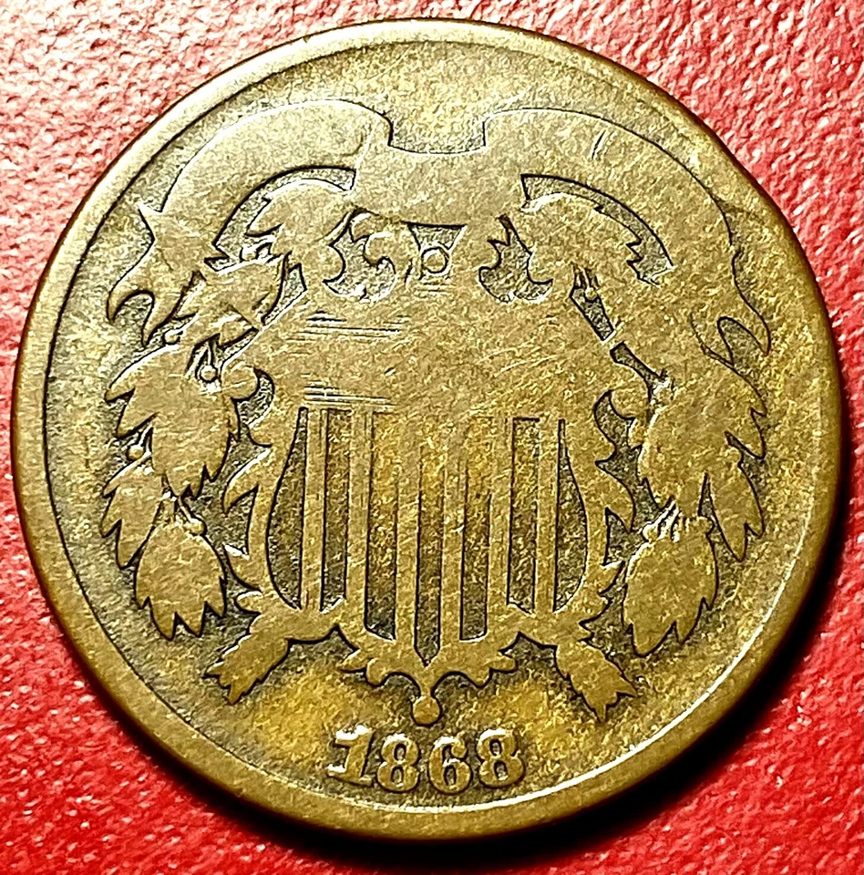 1868 TWO CENT - Image 1 of 2