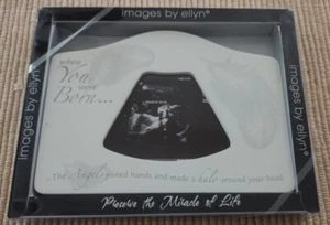Images By Ellyn When You Were Born Sonogram Keepsake Picture Frame - Picture 1 of 2