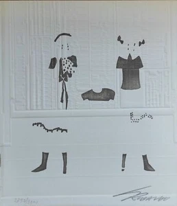 GRIBAUDO ETIO (1929 - 2022) UNTITLED n.d. sheet cm. 23 x 27 - Picture 1 of 1