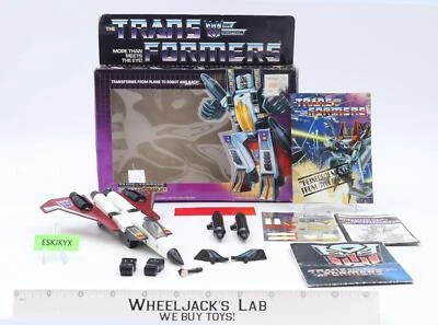 Ramjet 100% Complete W/Box 1985 Vintage G1 Transformers Hasbro Action Figure - Image 1 of 4