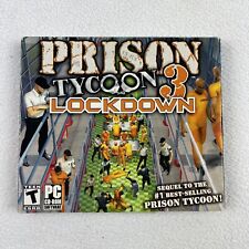 Prison Tycoon 3: Lockdown PC CD-ROM Video Game