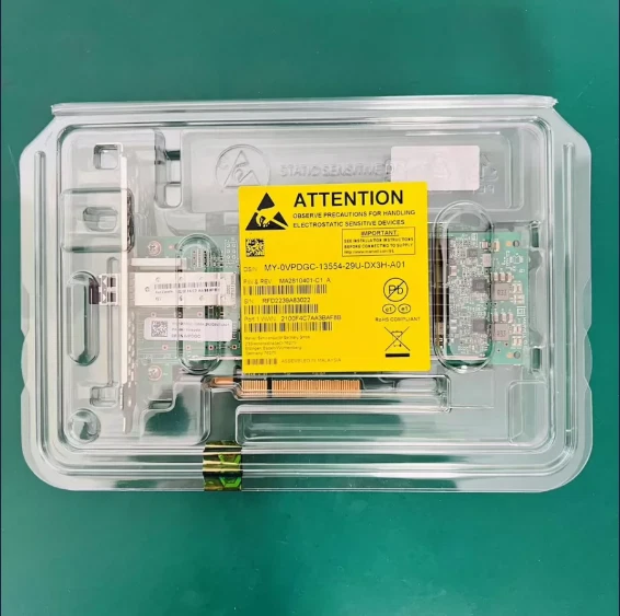 Dell QLogic QLE2770 Dell 0VPDGC PCI-E 32Gb Fibre Channel HBA network card  - Image 1 of 2
