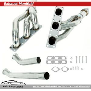 Exhaust Manifold for 1997-2002 BMW E46 E39 Z3 2.5L 2.8L 3.0L L6 Performance - Picture 1 of 5