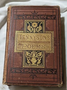 Rare Antique 1830 Poetical Works of Alfred Tennyson Complete Edition Gold Edge - Picture 1 of 20