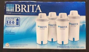 Brita Water Filter, Replacement Filter Cartridges For Pitchers, 4Pack NIB/NEW - Picture 1 of 4