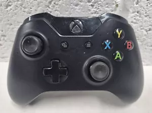 Original Microsoft Xbox One Wireless Controller Pad - Black - No Battery Cover - Picture 1 of 4