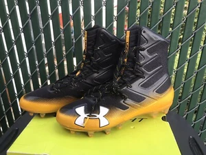 Under Armour ~ UA Highlight MC Herren Fußballschuhe - schwarz/orange, US 9 - Bild 1 von 16