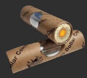 2022 $2 Honey Bee Coloured Coin RAM Royal Australian Mint Roll Uncirculated π - Picture 1 of 5