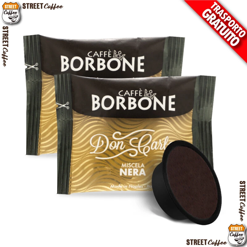 300 Capsule Caffè Borbone Don Carlo Miscela Nera compatibili a Modo Mio gratis - Immagine 1 di 1