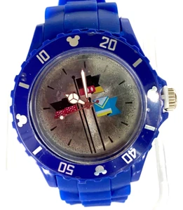 OROLOGIO da polso nuovo con scatola 2012 DVC DISNEY HOLIDAY CLUB solo membri CRUISE blu in custodia - Foto 1 di 4