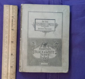 In The Vestibule Limited by Brander Matthews 1893 small hardcover - Picture 1 of 6