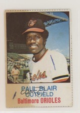1975 Hostess All-Star Team Twinkies Paul Blair #12