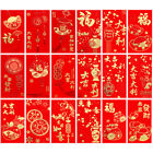 36 sztuk Nowy Rok Czerwona koperta 2024 Chińskie koperty ślubne