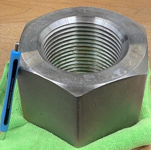 (1) 4""- 4 tuercas hexagonales patrón pesado hilo grueso ancho ENORME 4-4 (peso 20#) - Imagen 1 de 2