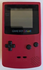 Nintendo Game Boy Gameboy Color rosa Handheld-System komplett voll funktionsfähig - Bild 1 von 3