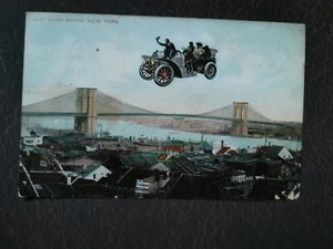 CPA NEW YORK - East River Bridge - Imagen 1 de 2