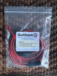 Gotham GAC-3 Classic Microphone Cable Assembly 8.5 foot