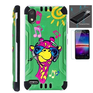 COMBAT for TCL A2X A2 Phone Case Cover + SCREEN PROTECTOR / GIRAFFE MUSIC - Picture 1 of 3