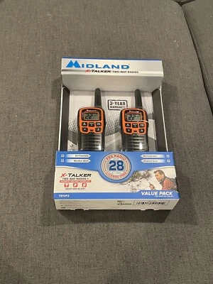 Midland X-talker T51VP3 28 Mile Range Two Way Radios - Image 1 of 4