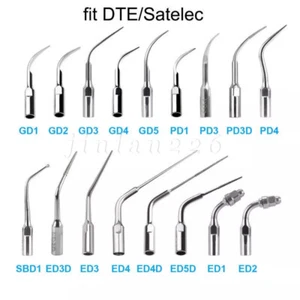 Dental Ultrasonic Scaler Scaling Endo Perio Tips Fit for NSK SATELEC DTE EMS - Picture 1 of 73
