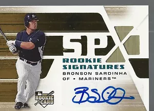 SPx #127 2008 autógrafo Bronson Sardinha (RC) - Imagen 1 de 1