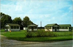 Magnetic Springs OH Camp christliche Mädchen Hütten Ohio Postkarte P35 - Bild 1 von 2