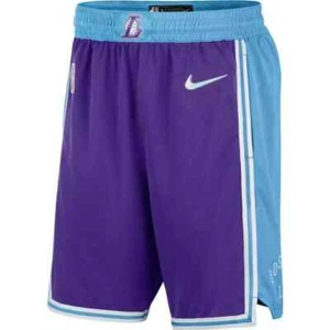 Los Angeles Lakers Nike City Edition Swingman Performance Shorts Men's 2022 NBA - Picture 1 of 3