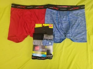 New Hanes Premium BOYS X-Temp Boxer Briefs XL 18 20 Regular 6 Pack Colors Vary - Picture 1 of 5