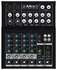Mackie Mix8 Mixer Compatto 6 Input con 2 Preamplificatori microfonici