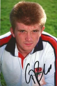 ENGLAND & HARLEQUINS RUGBY UNION: GRAHAM ROWNTREE SIGNED 6x4 PORTRAIT PHOTO+COA - Picture 1 of 1