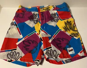 Vintage Morey Boogie Boardshorts Herren 32 Surfer Farbblock Kalifornien USA Rarität - Bild 1 von 5