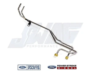 99-03 Ford 7.3 7.3L Powerstroke Diesel Fuel Supply & Return Line - Genuine OEM - Picture 1 of 2