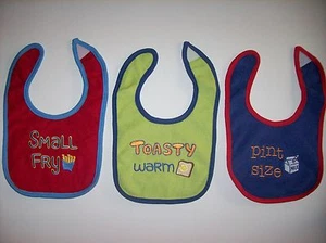 Luvable Friends Lätzchen Baby Kleinkind Stil auswählen rot blau grün neu ohne Etikett - Bild 1 von 4